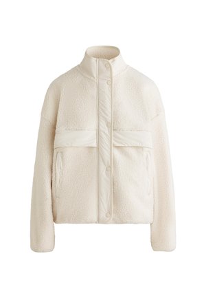 OYSHO LIGHT BOMBER - Bomber Jacket - white