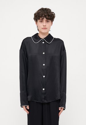 OVERSIZED SHIRT - Pyžamový vrchný diel - black