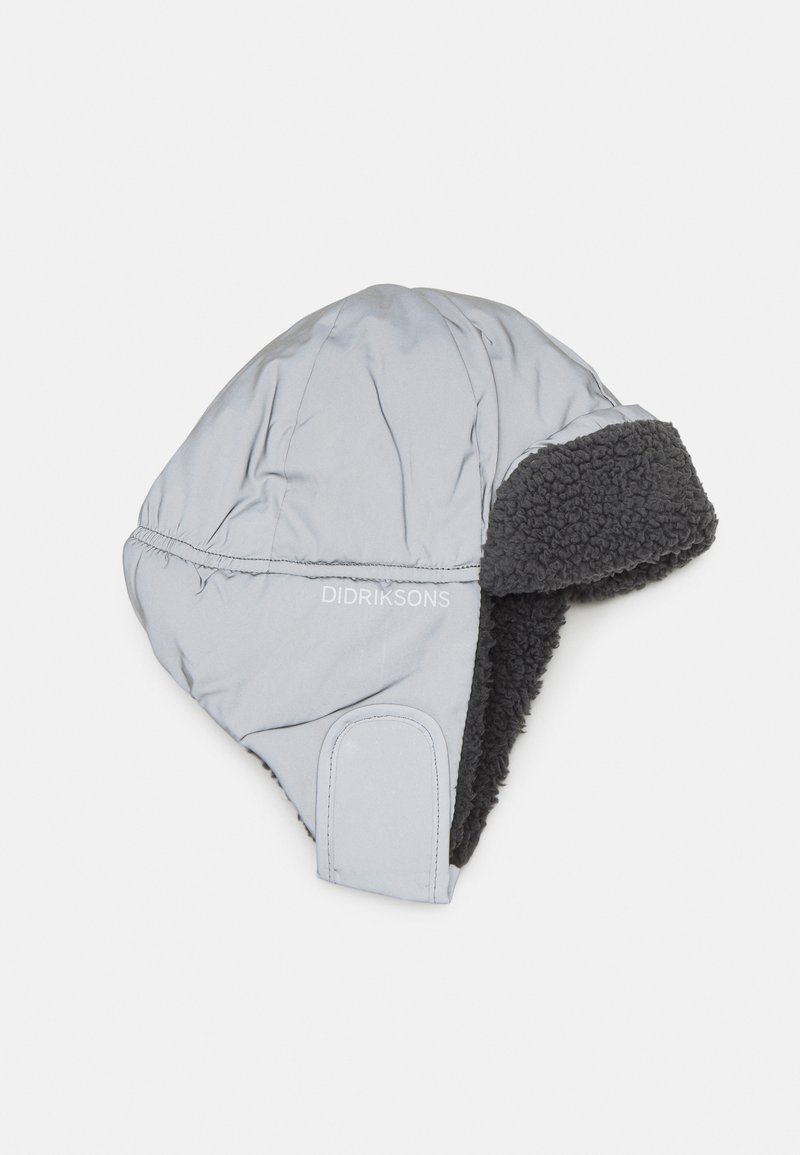 Didriksons BIGGLES UNISEX - Kootud müts - silver-coloured