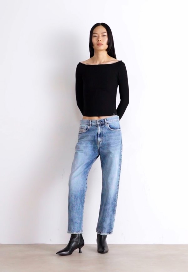 WARM TEXTURE BARDOT - Long sleeved top4