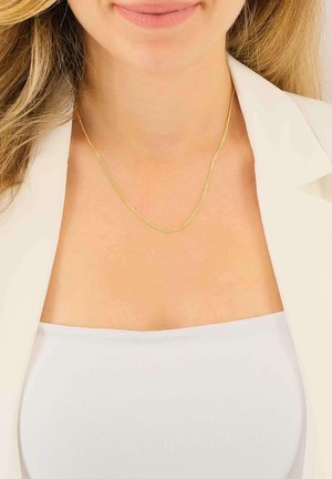 MUAU Schmuck, COLLIER PANZER 375, 1.6MM, 42CM - Collier - gelbgoldfarben