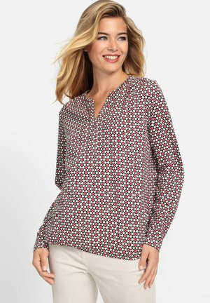 Olsen MIT LANGEM ARM - Bluse - rot