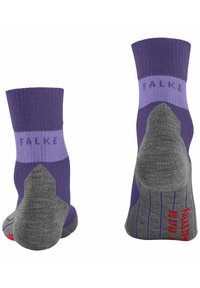 FALKE RU COMPRESSION STABILIZING RUNNING LIGHT CUSHIONING - Chaussettes de sport - amethyst