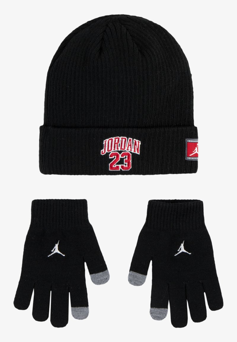 Jordan JAN BEANIE UNISEX SET - Gants - black