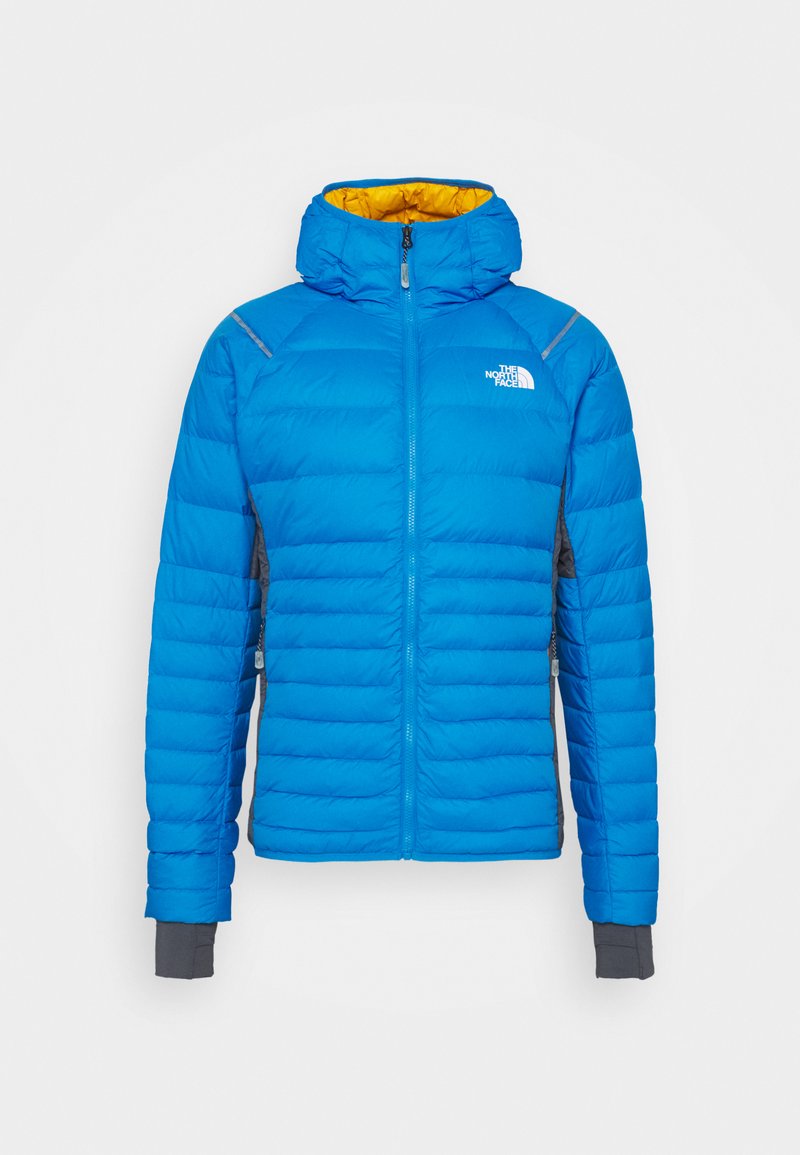 The North Face Speedtour Hoodie Down Jacket Blue Light Grey Blue Zalando Co Uk
