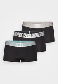 Calvin Klein Underwear LOW RISE TRUNK PACK CKR STEEL MICRO