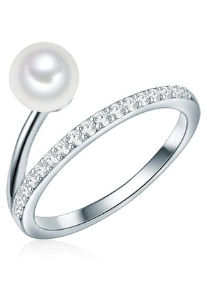 Valero Pearls SÜSSWASSER ZUCHTPERLE ZIRKONIA VAL - Bague - silber