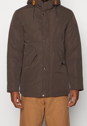 Jack & Jones Wintermantel - dark brown
