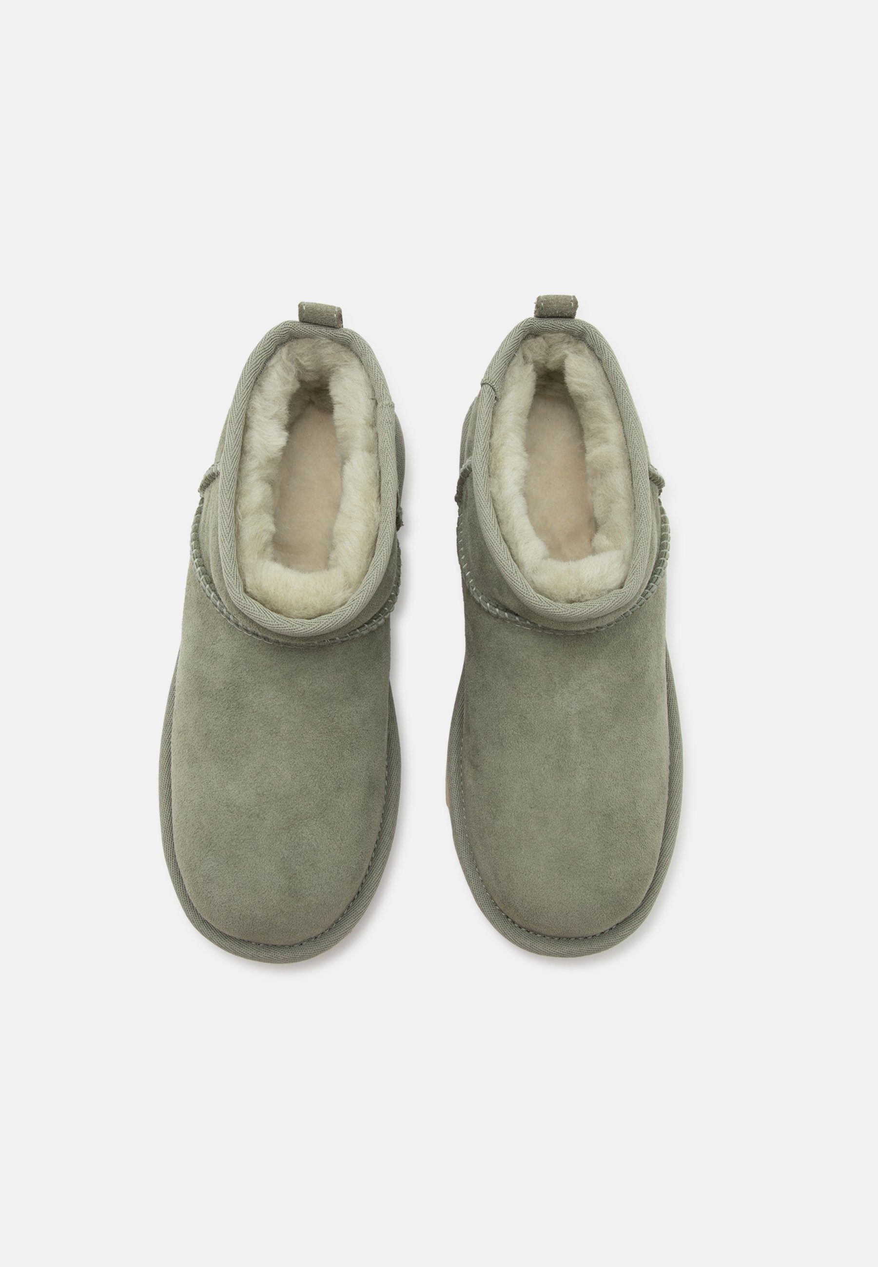 UGG CLASSIC ULTRA MINI UNISEX - Lage laarzen - shaded clover/kaki
