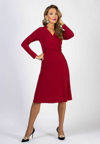 Stockholms Klänningsfabrik PAULINE - Trikoomekko - red