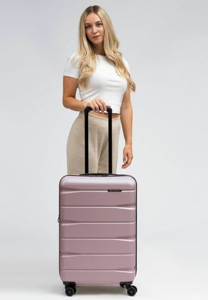 FRANKY, MUNICH 4.0 4 ROLLEN KOFFERSET 3-TEILIG MIT DEHNFALTE UNISEX - Set di valigie - shiny rose shiny