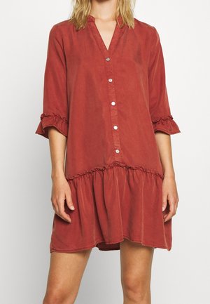 Skjortklänning - brown