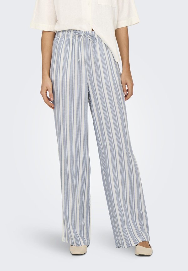 ONLCARO PULL UP PANT - Trousers