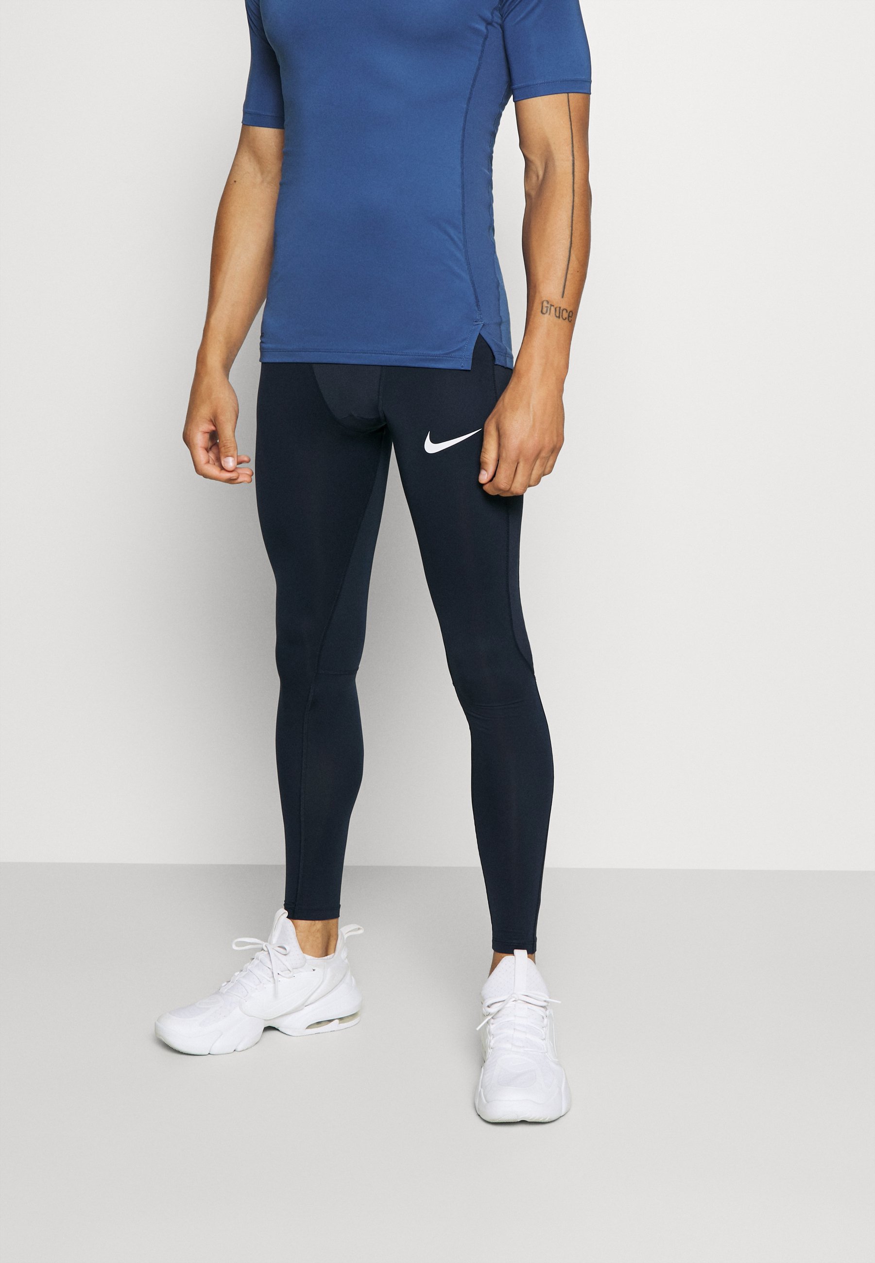 Nike Performance Leggings - obsidian 
