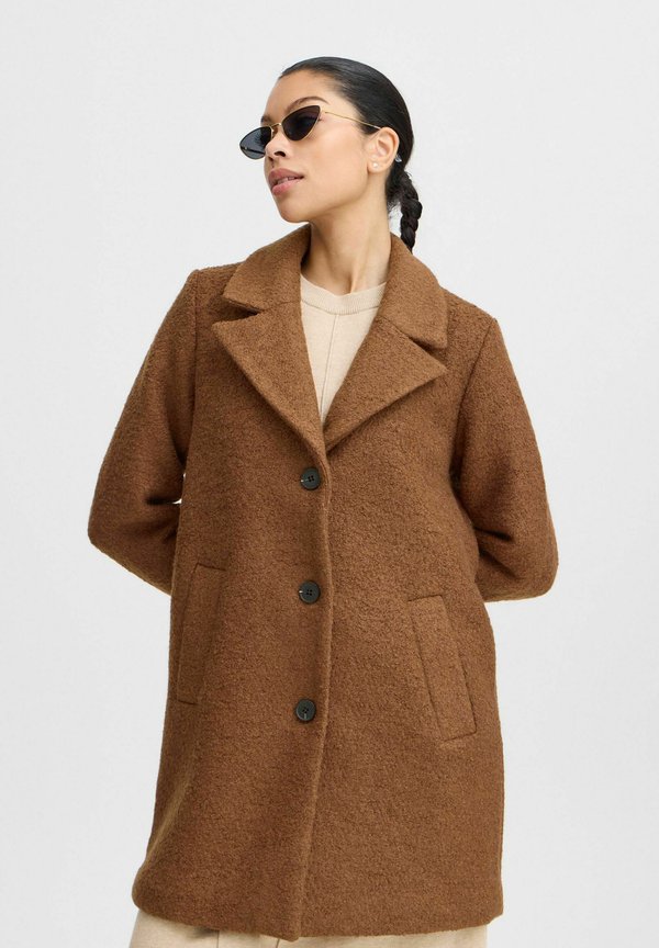 BYCECILA - Klassischer Mantel - bison