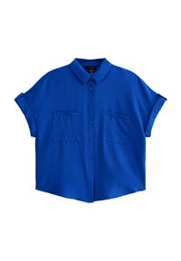 New Look DOUBLE CHEST POCKET - Blus - blue