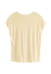 Lindex SHORT-SLEEVED  - T-shirt basic - light yellow