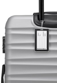 WITTCHEN LARGE SUITCASE WITH LUGGAGE TAG FROM ABS - Wheeled suitcase - grey