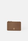 HILFIGER ICON ZIP CREDIT CARD HOLDER - Πορτοφόλι - nordic taupe