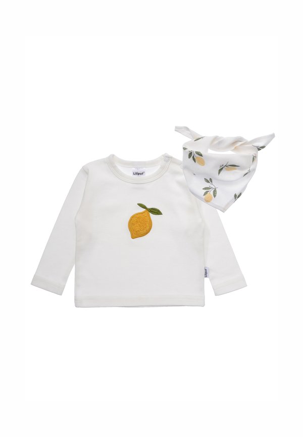 ZITRONE - Langarmshirt - weiss