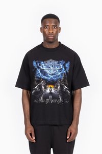 FAVELA - HIGHWAY UNISEX - Print T-shirt - black Thumbnail Image 1