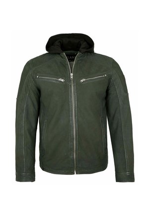 Lederjacken24 Lederjacke - olive