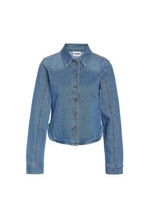 Noisy May, DENIM SHIRT NMGINA - Blúzka so zapínaním na gombíky - medium blue denim