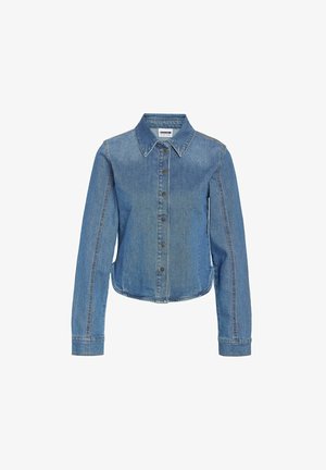 Noisy May, DENIM SHIRT NMGINA - Blúzka so zapínaním na gombíky - medium blue denim