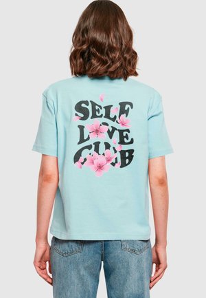 SELF LOVE CLUB - T-shirt print - oceanblue