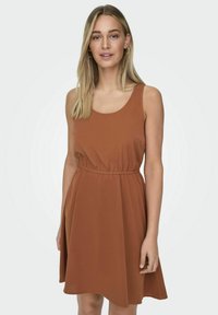 ONLY ELITE - Dnevna haljina - mocha bisque