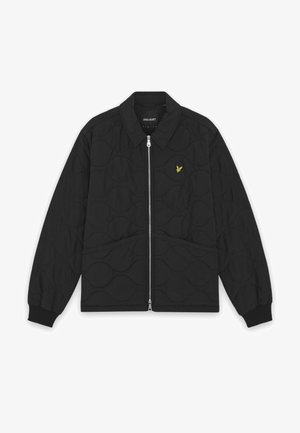 Lyle & Scott, QUILTED JACKET - Леко яке - jet black