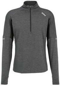 2XU LONGSLEEVE  - Langarmshirt - black silver reflective