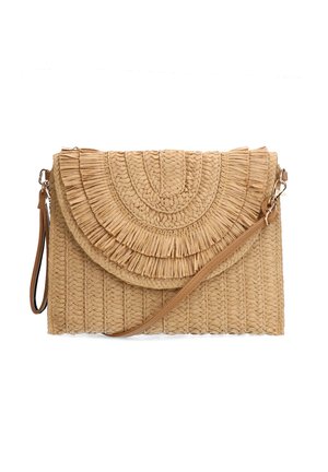 Cross body bag - beige