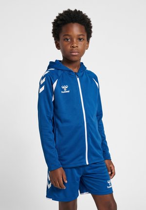 Hummel, HUMMEL HMLCORE 2.0 ZIP HOODIE KIDS UNISEX - Veste de survêtement - true blue white