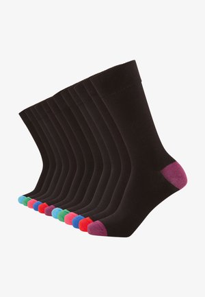 12 PACK - Chaussettes - black