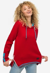 LAURASØN DOUBLEFACE - Sweat à capuche - red