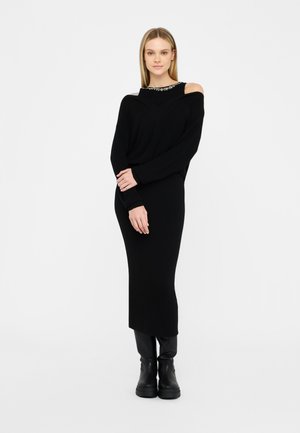 LIU JO Robe pull - black