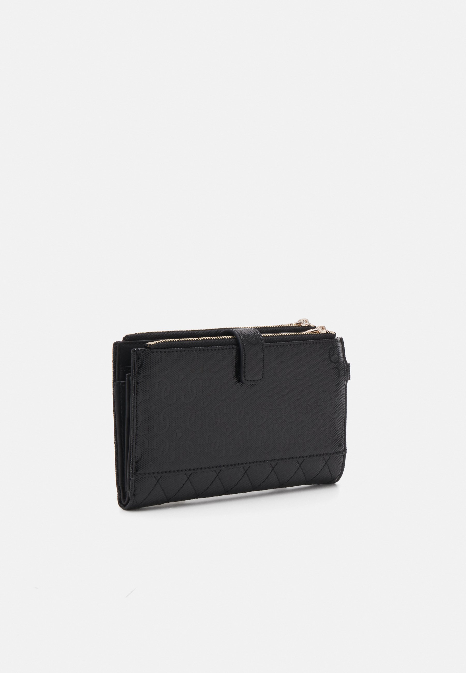 Guess YARMILLA SLG DBL ZIP ORGANIZER - Geldbörse - black