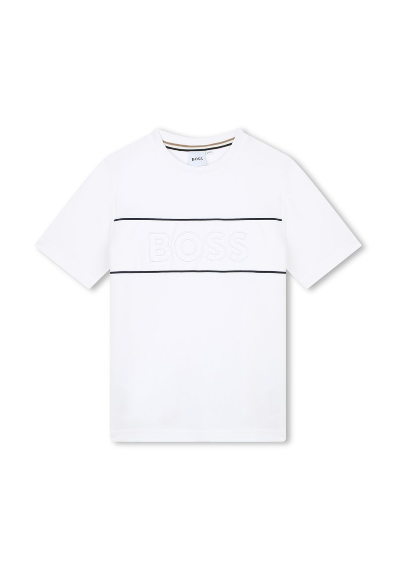 BOSS Kidswear T-shirt print wit BOSS Kidswear T-shirt print wit