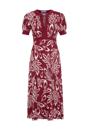 adL V NECK - Hverdagskjole - printed damson
