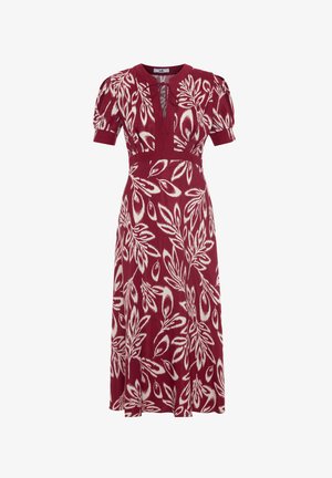 adL Freizeitkleid - printed damson