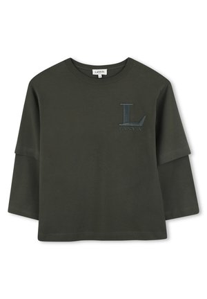 MET DUBBELE MOUWEN - Longsleeve - uniformgreen