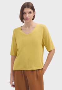 T-shirt basique - mustard