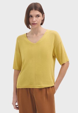T-Shirt basic - mustard