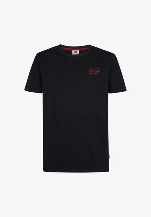 Petrol Industries, MEN T-SHIRT SS - T-shirt print - deep black