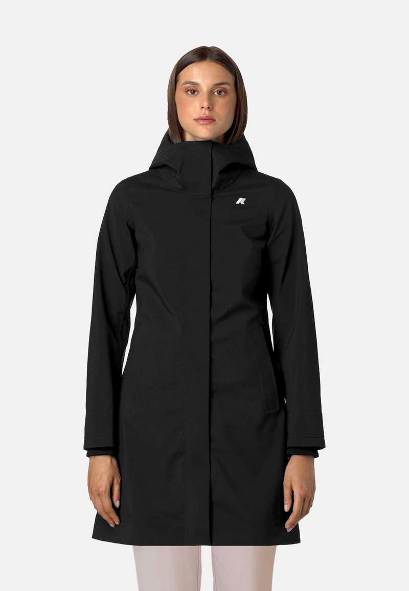 K-Way STEPHY BONDED - Halflange jas - black_p
