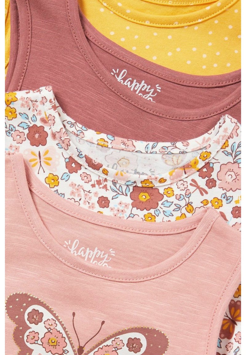 Kinder Freizeitkleider | C&A 4 PACK Freizeitkleid dark rose/rot - QN43011 Kinder Freizeitkleider | C&A 4 PACK Freizeitkleid dark rose/rot - QN43011