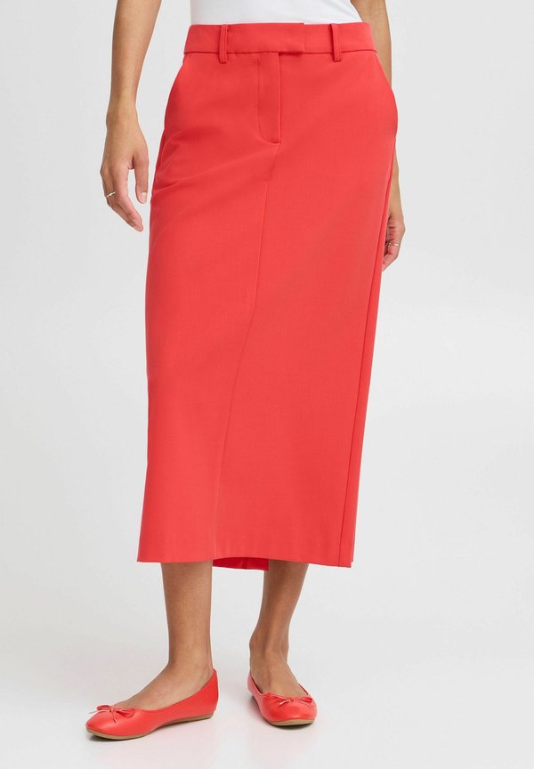 BYDANTA - Pencil skirt - poinsettia