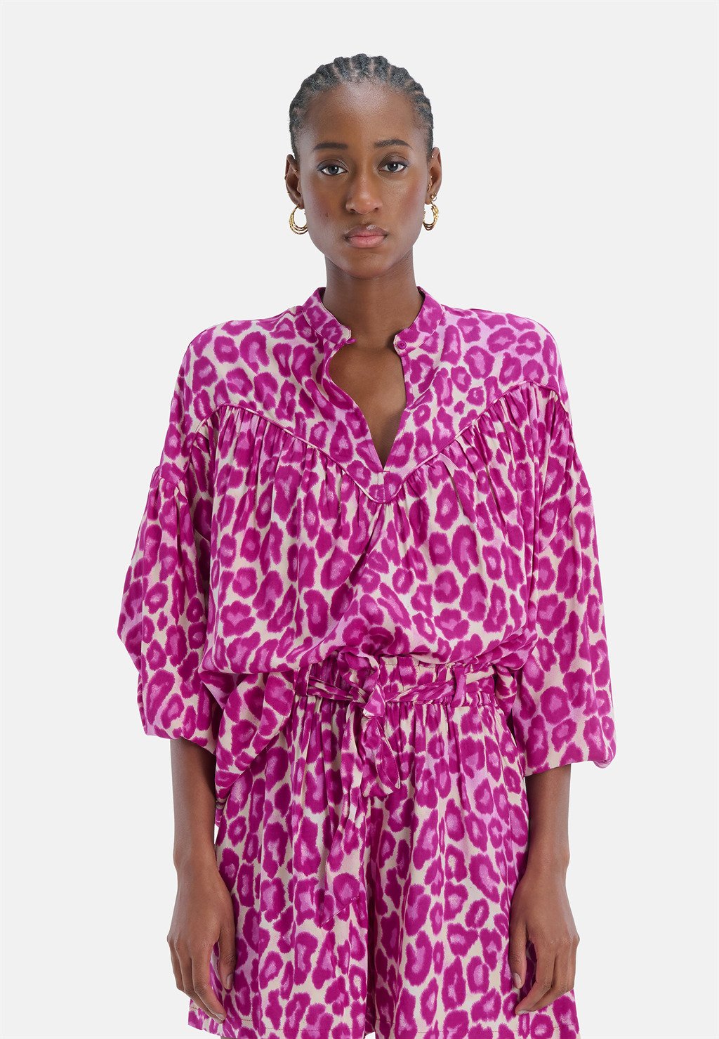 Shoeby THIRTY EKSEPT - Blouse - pink/donkerroze - Zalando.nl