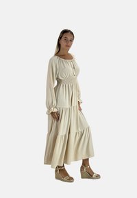 Elara Robe longue - beige